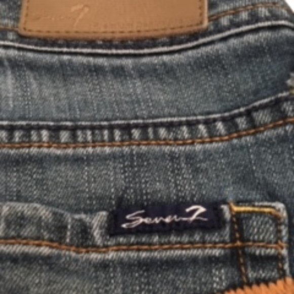 Seven low rise capri jeans - size 29 - Picture 2 of 6